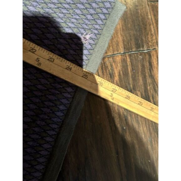 Burberry London Mens Medium Italy Purple Vest Wool Alpaca Flaws - Picture 11 of 11